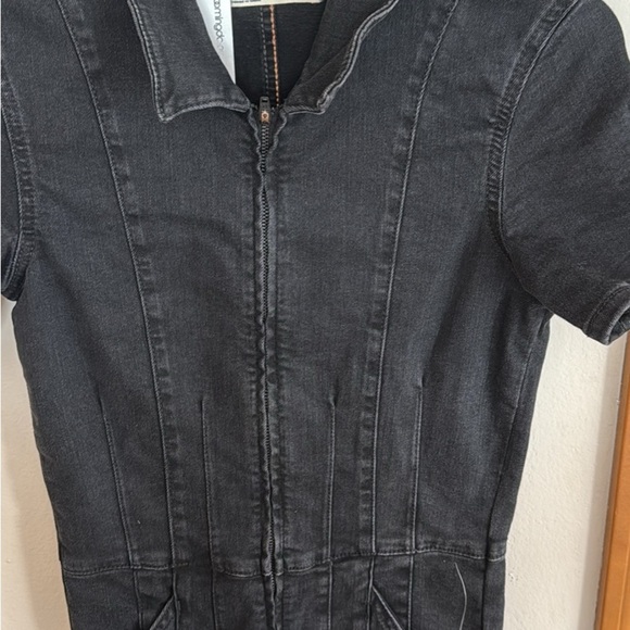 Free People Black Flare Jumpsuit - Picture 4 of 12